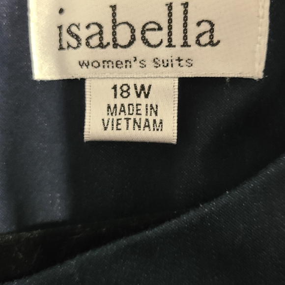 Isabella Elegant Navy Women's Suit Size 18W - Picture 6 of 6